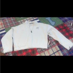 Calvin Klein M cropped sweatshirt